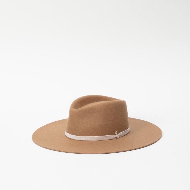 Rag & Bone Florence Fedora Camel