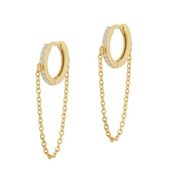 Electric Picks Bianca Earrings Gold
