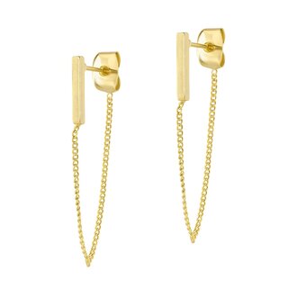 Electric Picks Willow Earrings Gold