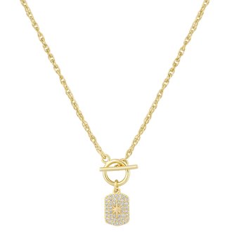 Electric Picks Shine Necklace Gold