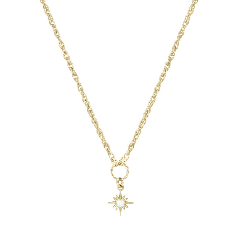 Electric Picks Stellar Necklace Gold