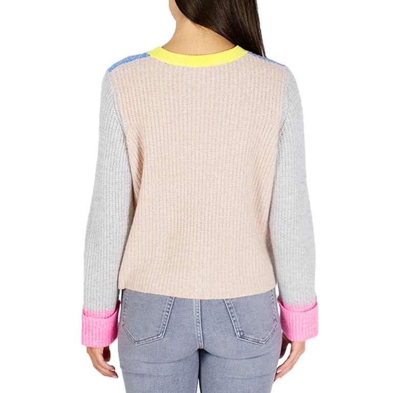 Autumn Cashmere Marled Shaker Stitch in Pastel Multi