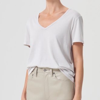 Agolde Cameron V-Neck Tee Spoon