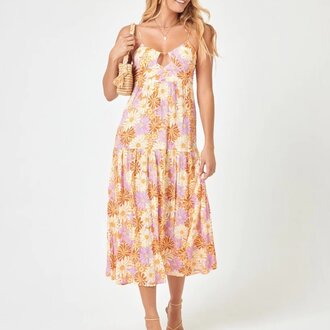 Zarchive L*Space Gemma Dress Wavy Daisy
