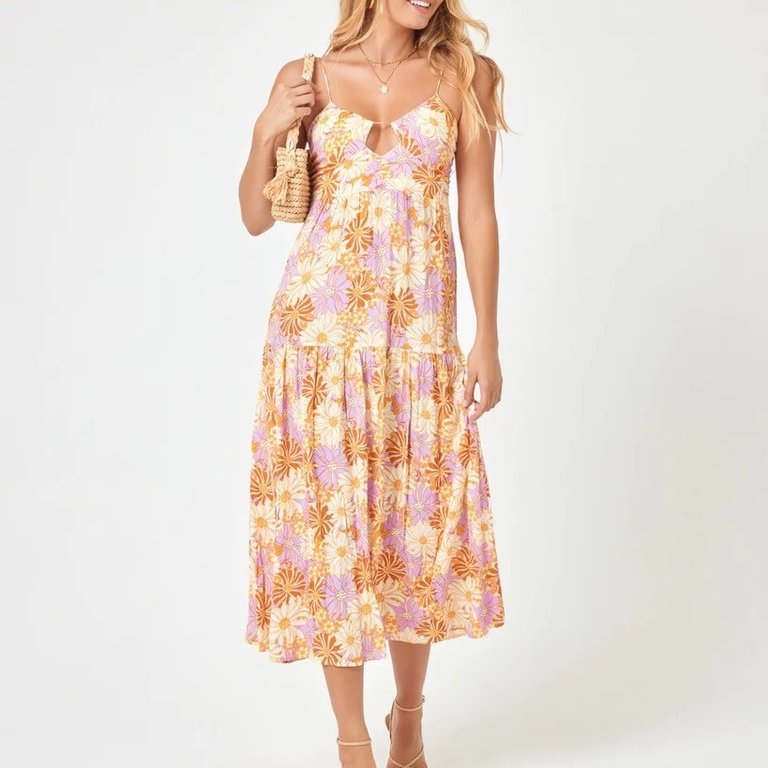 Zarchive L*Space Gemma Dress Wavy Daisy