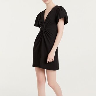 Cinq a Sept Bette Dress Black