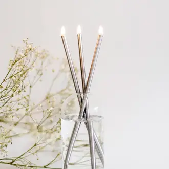 Everlasting Candle Co. Silver Everlasting Candle