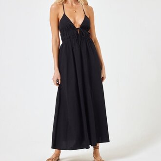L*Space Playa Vista Dress Black