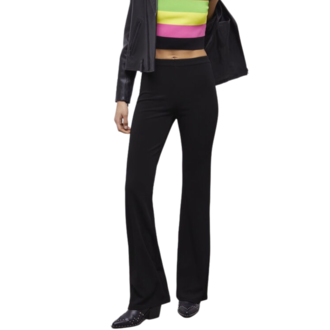 Thick Milano Black Flare Pants