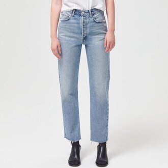 Agolde 90's Pinch Waist Jeans In Ruminate (Organic Cotton)