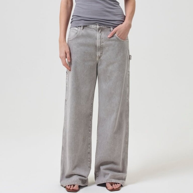 Agolde Magda Carpenter Pant In Drab (Organic Cotton)