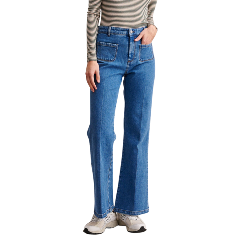 Belle rose Park Jeans Blue Stone