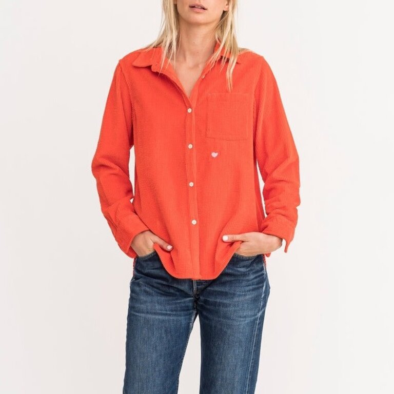 Kerri Rosenthal Mia Shirt Corduroy Mars