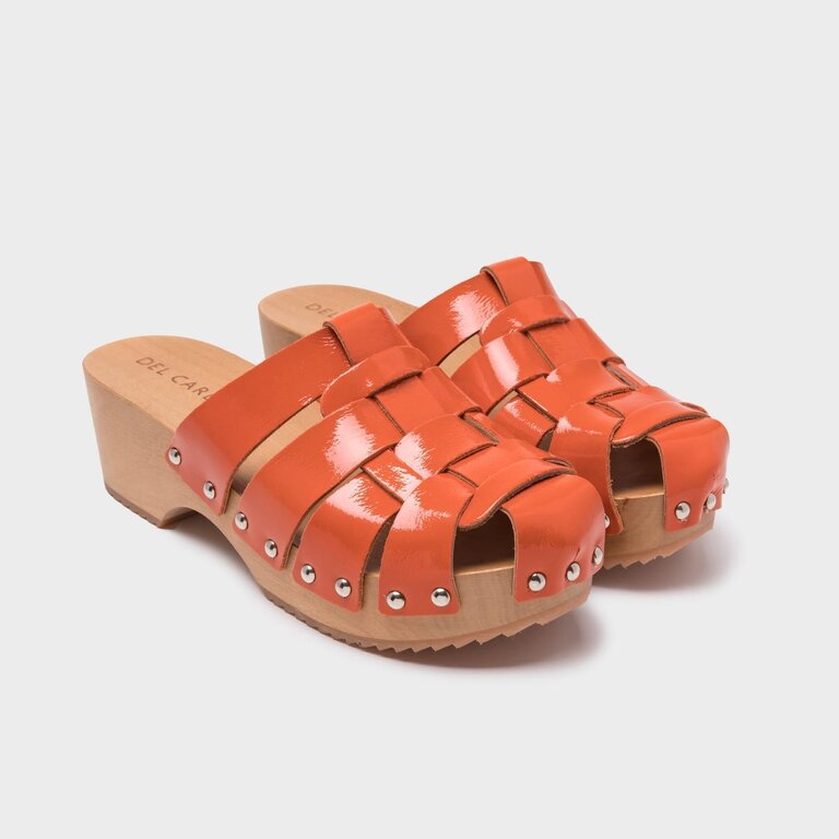 Del Carlo Jet Clog Orange