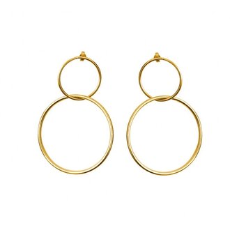Maison Irem Big Circles Leon Earrings