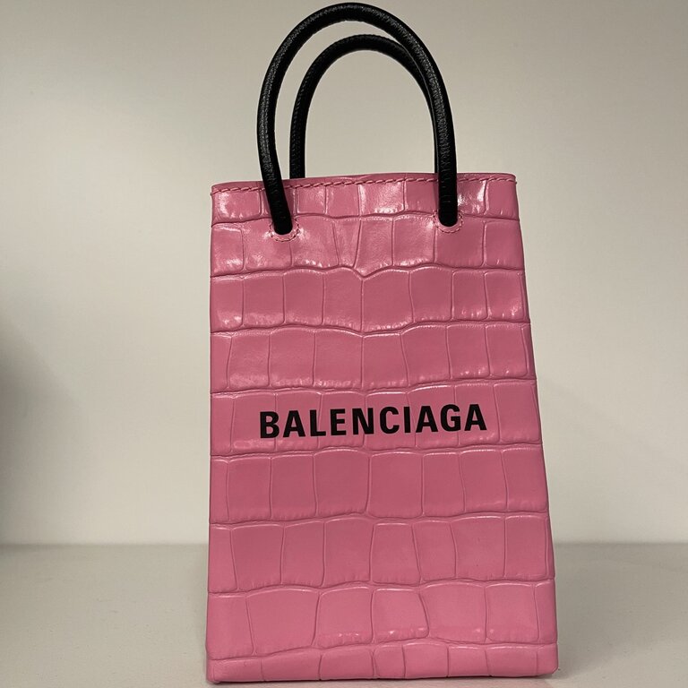Curated Luxury Balenciaga Pink Minibag 1