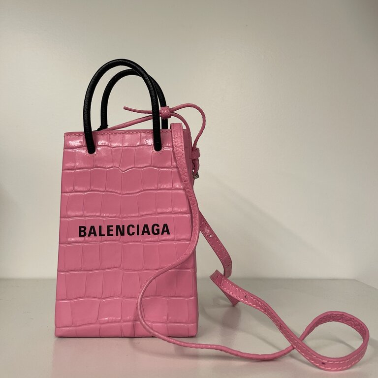 Curated Luxury Balenciaga Pink Minibag 1