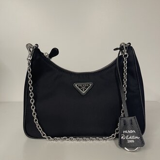 Consignment Curated Luxury Prada Re-Edition Black