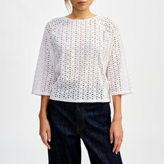 Belle rose Divine Top White