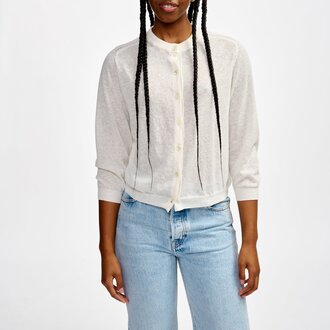 Belle rose Neeta Top In Ecru