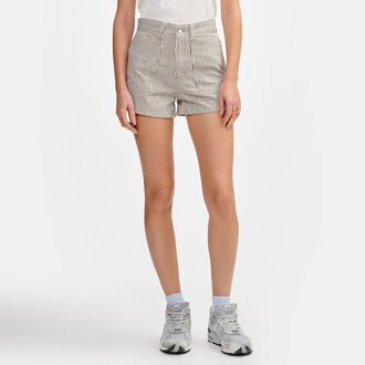 Belle rose Picto Shorts Light Stone Wash