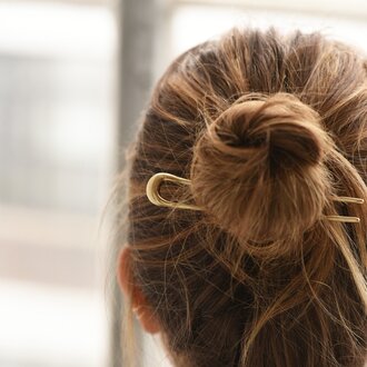 864 Designs Brass Hair Pin HS-O-05