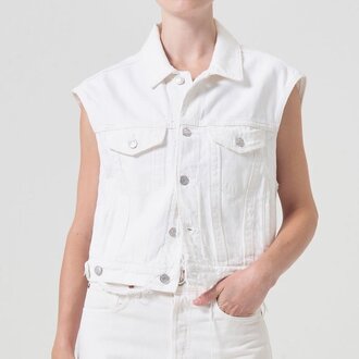 Agolde Charli Vest Polar