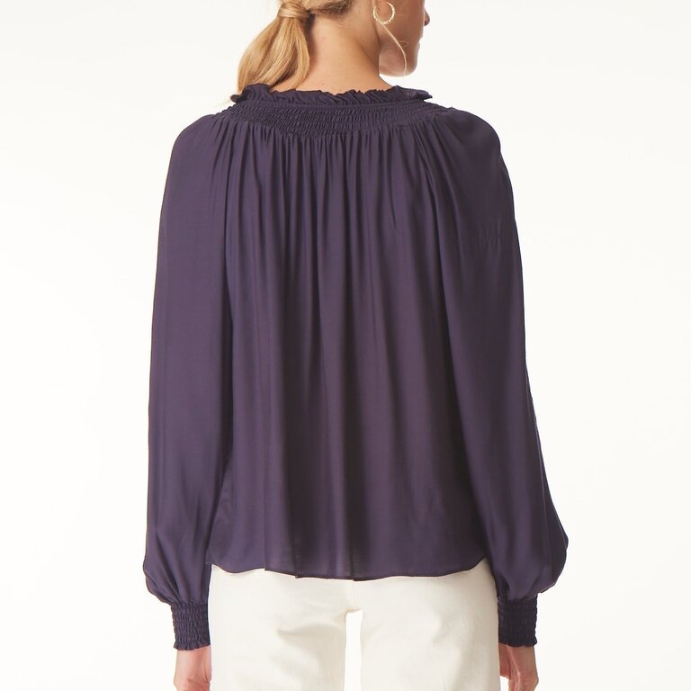 Gilner Farrar Calista Blouse Navy