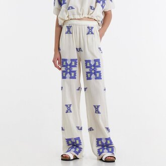 Devotion Twins Malevi Pants Blue Lime