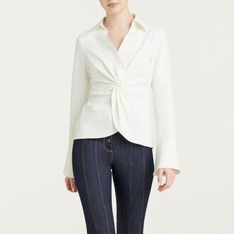 Cinq a Sept Mckenna Top Ivory