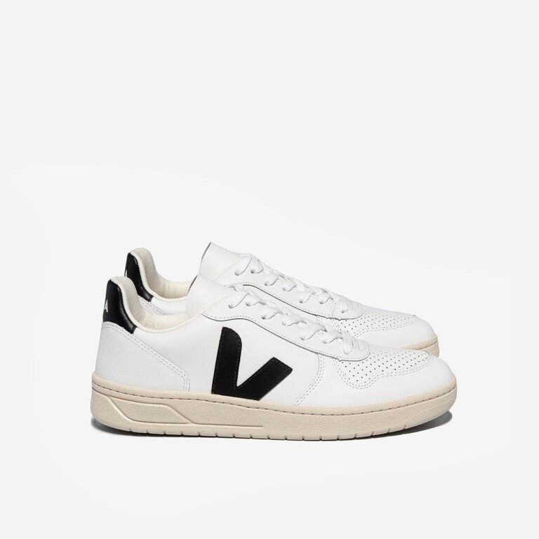 VEJA V-10 White Black