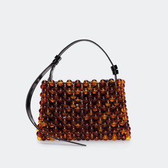 Zarchive Simon Miller Mini Puffin Brown/Black Tortoise
