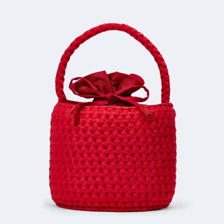 Zarchive Simon Miller Crochet Grab Bag Paprika