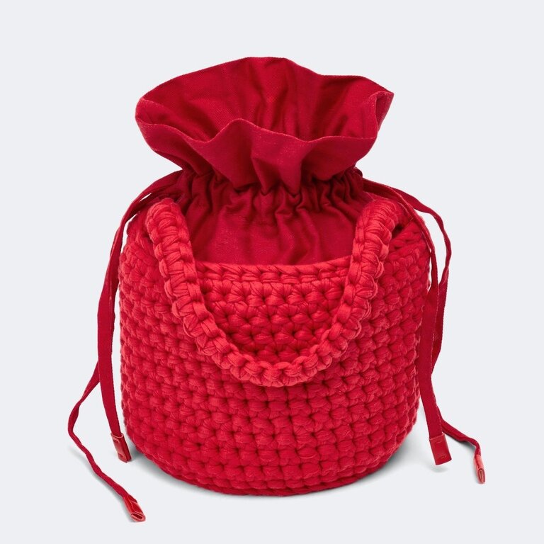 Zarchive Simon Miller Crochet Grab Bag Paprika