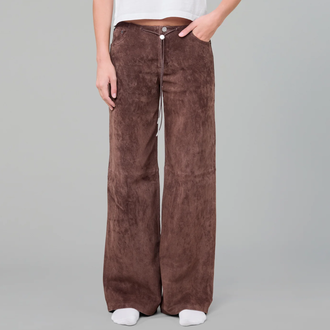 Still Here Cool Jean in Chocolate Suede