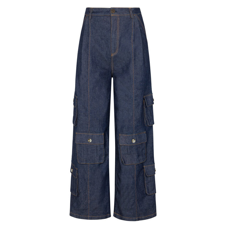 Zarchive Osis Raquel Pants Blue