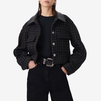 Iro Saloma Jacket Black Lurex