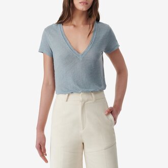 Iro Rodeo Shirt Indigo Grey