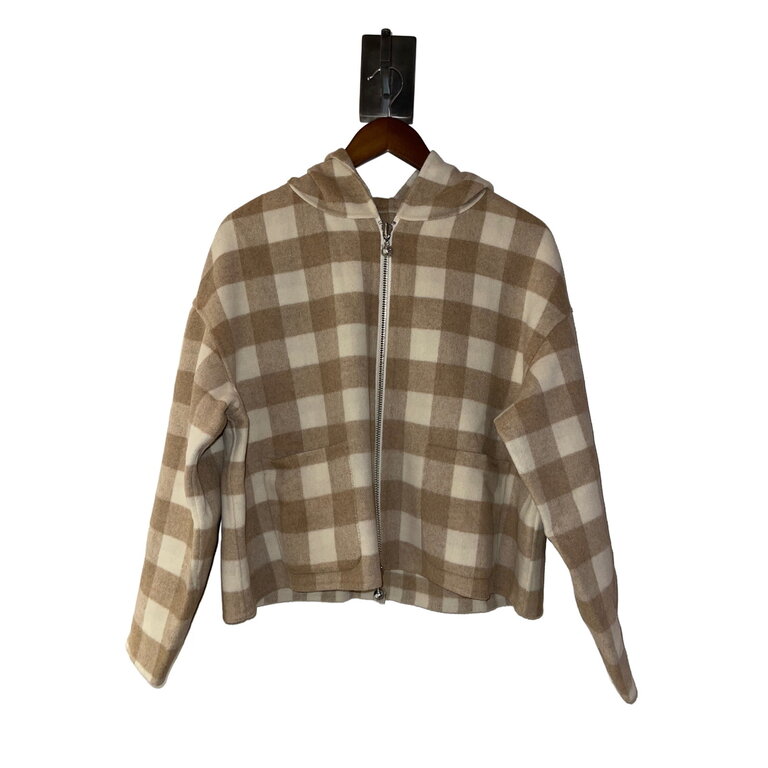 Still Here Fallon Jacket in Brown Blanket