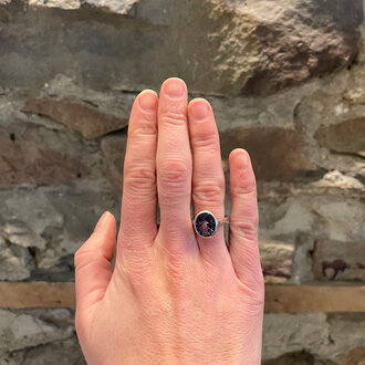 Society Jewelry Everyday Collection Sterling Silver Mystic Lavender Topaz Ring 6