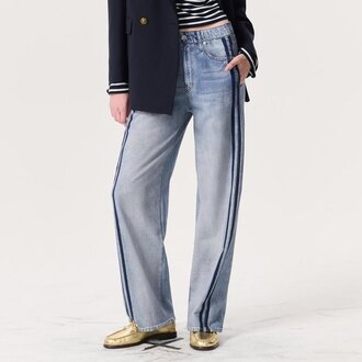 Rag & Bone Miramar Wide Leg Track Pant In Coney