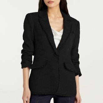 Cinq a Sept Boucle Khloe Blazer Black