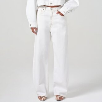 Agolde Low Curve Jean In Milkshake