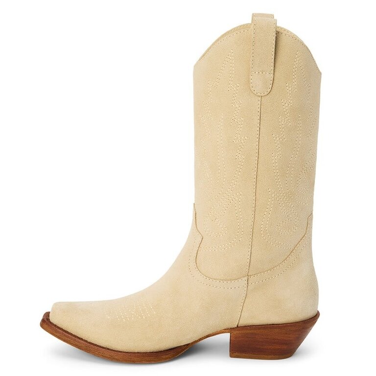 Matisse Gaucho Suede Cowboy Boot Natural