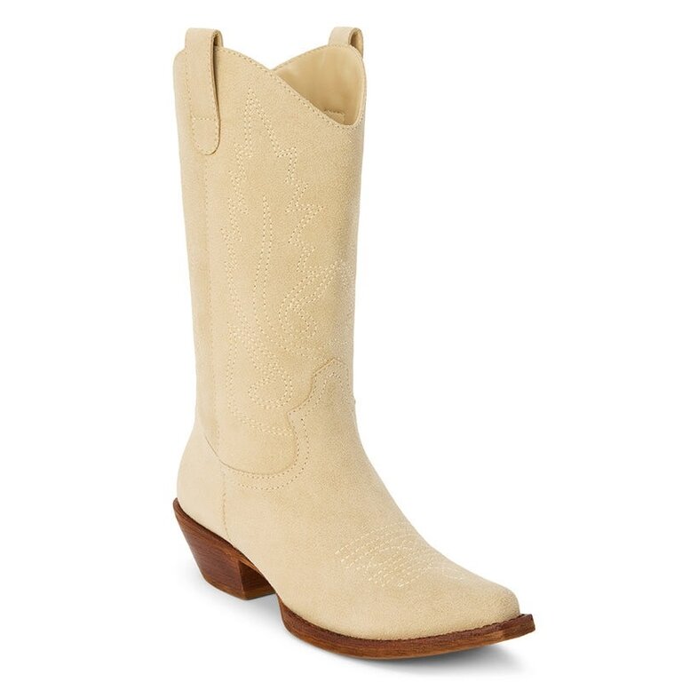 Matisse Gaucho Suede Cowboy Boot Natural