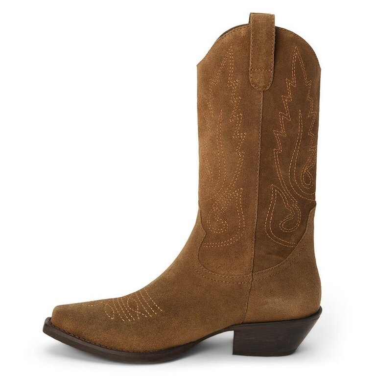 Matisse Gaucho Suede Cowboy Boot Brown