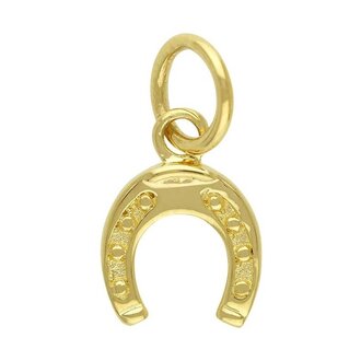 Linked by Society Jewelry PJ 14K YG  Small Horseshoe Charm