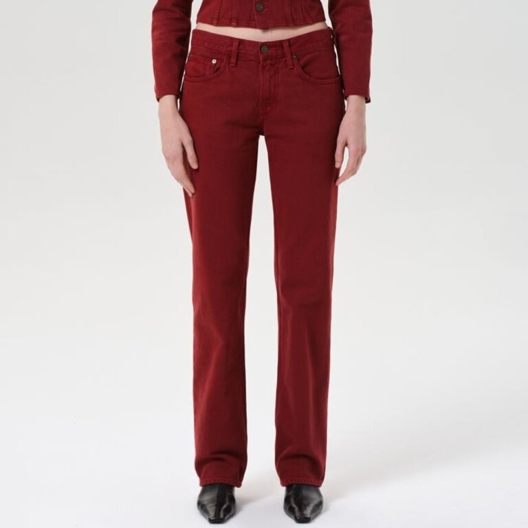 Agolde Low Rise Slim Brick