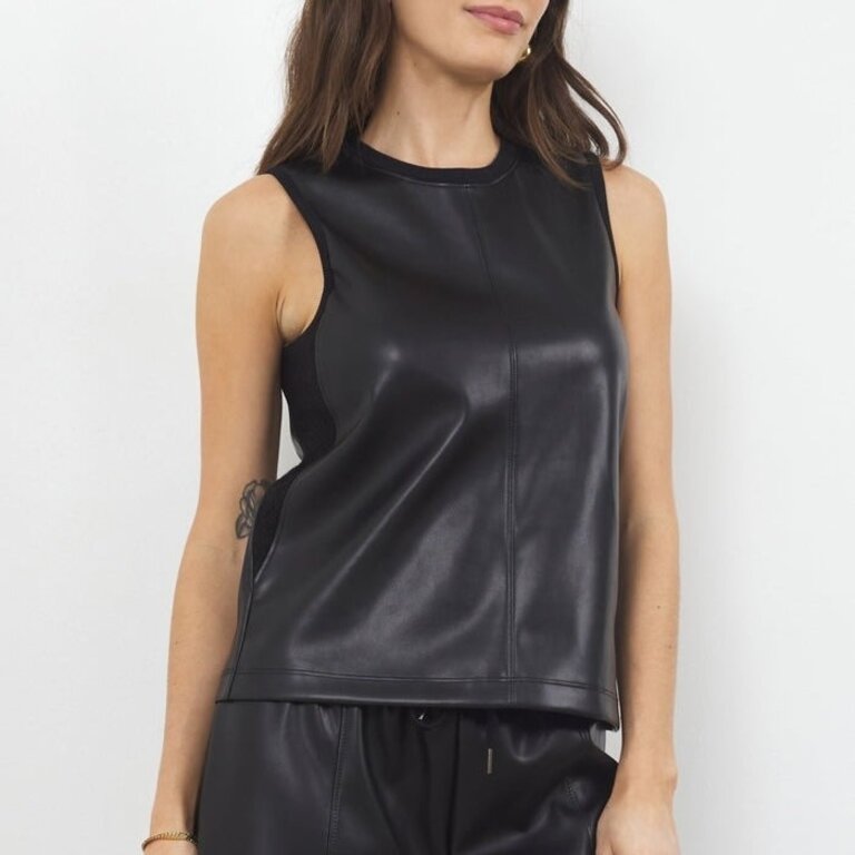 LA Made Narla Tank Black