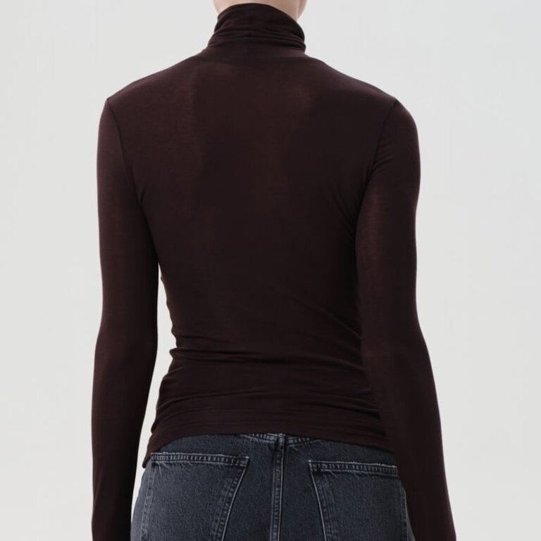 Agolde Pascale Turtleneck Root